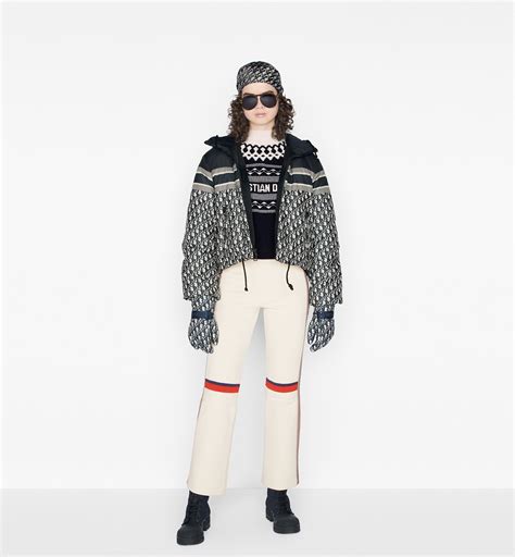 dior cropped down jacket